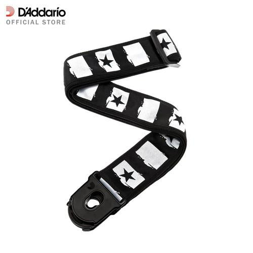 D'ADDARIO ROCK STAR 50C01 NYLON WOVEN GUITAR STRAP