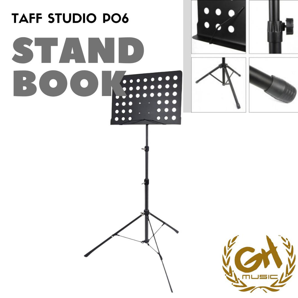 P-06 Stand Tripod Partitur Sheet Music Lembaran Musik P-06 - Stand Book P06 Stand Lipat P 06