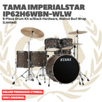 TAMA IP62H6WBN Imperialstar 6-Piece Drum Kit w/Black Hardware (Limited) - Drum Akustik Set Lengkap Tanpa Simbal Original Asli