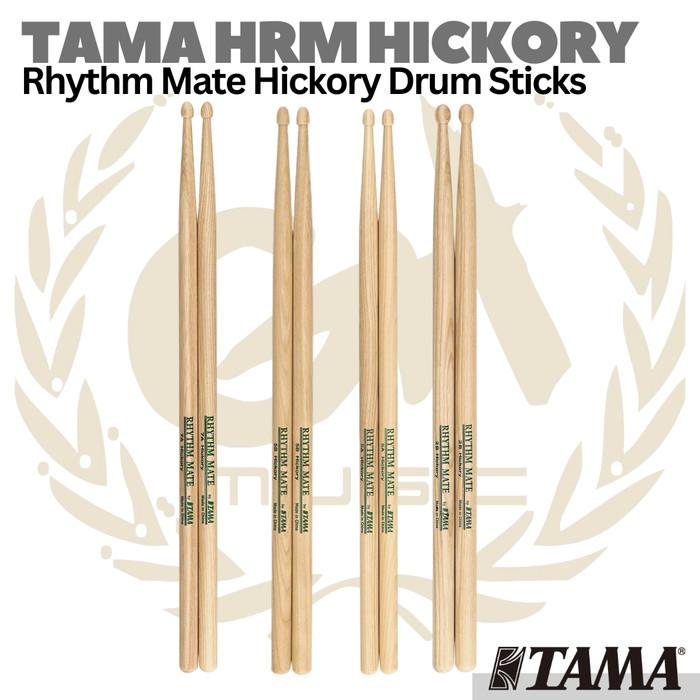 TAMA HRM Rhythm Mate Hickory Drum Sticks | Stik 2B 5A 5B 7A