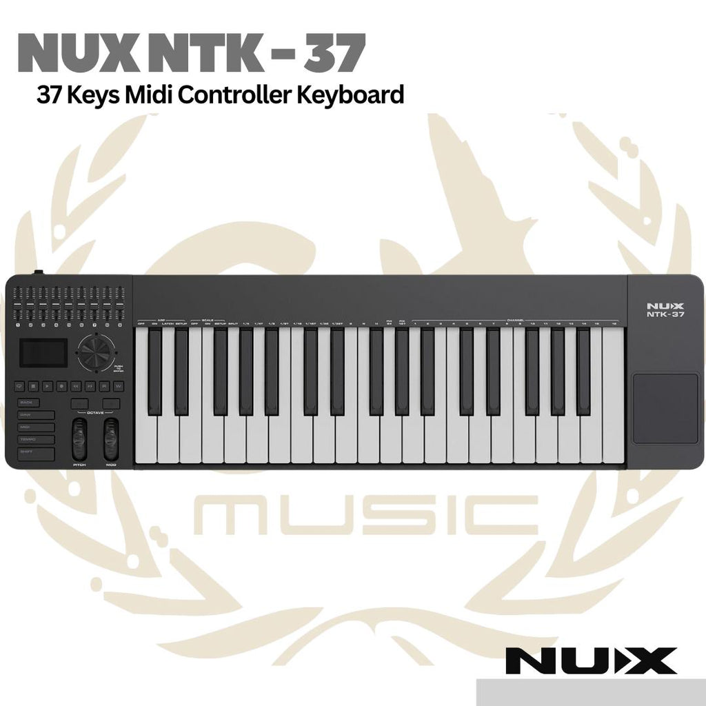 Nux NTK-37 Midi Keyboard Controller 37 Keys - Keyboard