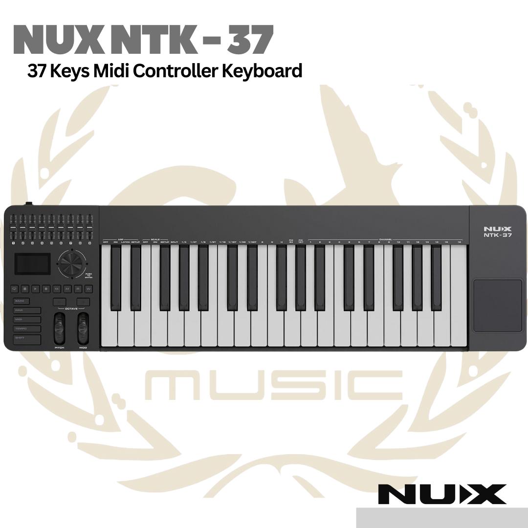 Nux NTK-37 Midi Keyboard Controller 37 Keys - Keyboard
