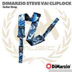 DiMarzio Steve Vai ClipLock Guitar Strap - Strep Gitar Bass