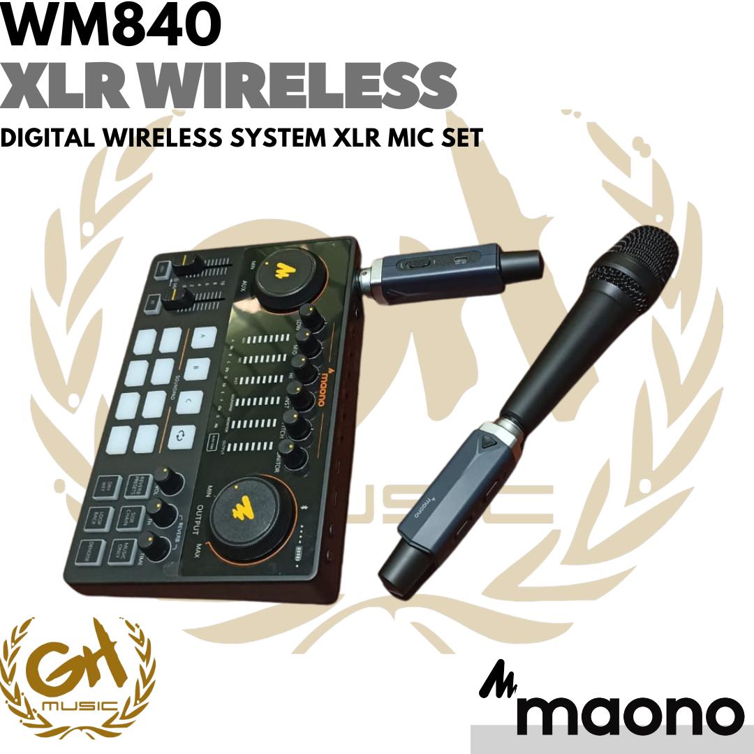 Maono WM840 Digital Wireless System XLR Vocal Set