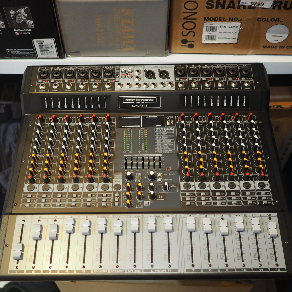 RECORDING TECH LUXURY 12 | Luxury12 Professional Channel Audio Mixer