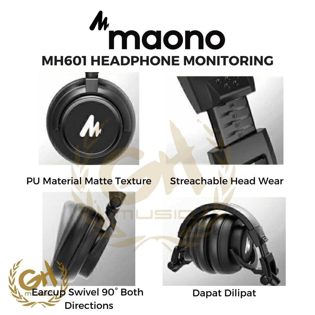 HEADPHONE MONITORING RECORDING MAONO MH601