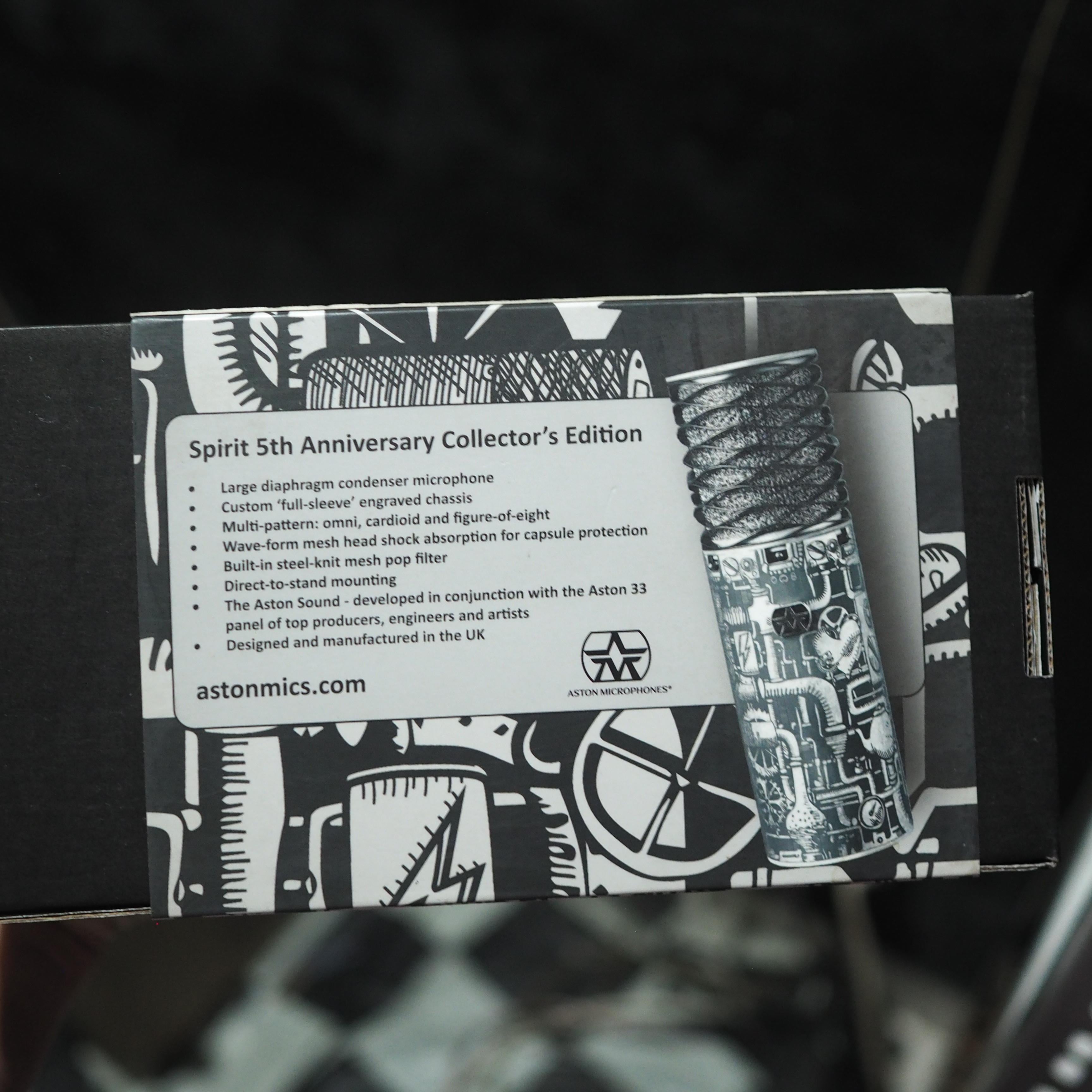 Aston Spirit 5TH Anniversarry Collectors Edition - Condenser Microphone (made in UK)