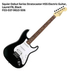 PAKET GITAR SQUIER DEBUT STRATOCASTER HSS ELECTRIC GUITAR - GUITAR PACK