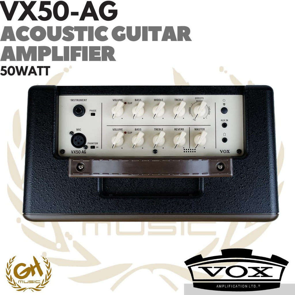 VOX VX50-AG Acoustic Guitar Amplifier - Ampli Gitar Akustik 50watt