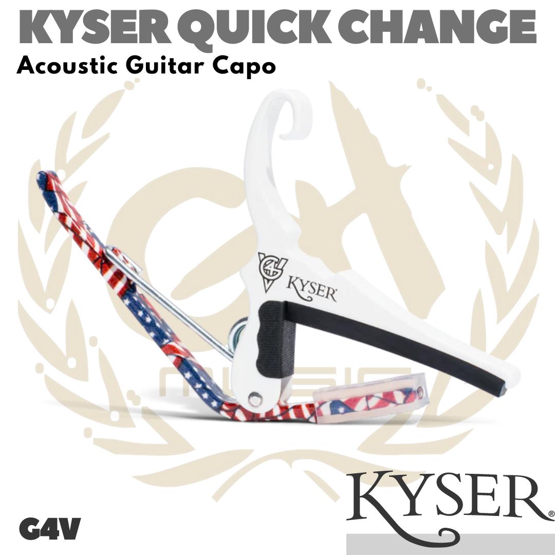 Kyser Quick Change Electric Guitar Capo - Kapo Gitar