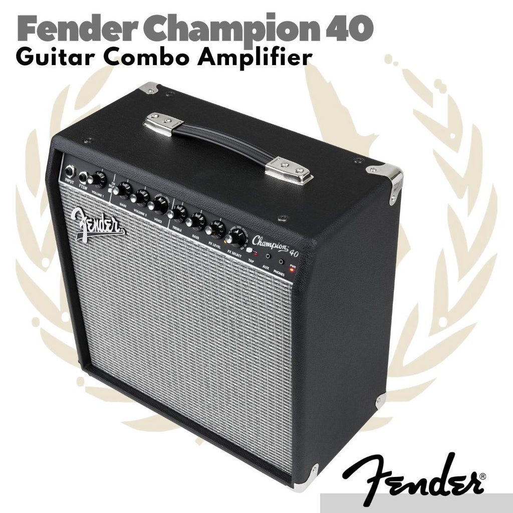 Fender Champion 40 Guitar Combo Amplifier | Ampli Spiker Gitar Listrik