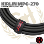 Kirlin MPC-270 20AWG XLR Microphone Cable - Kabel Mic Canon 3 Pin