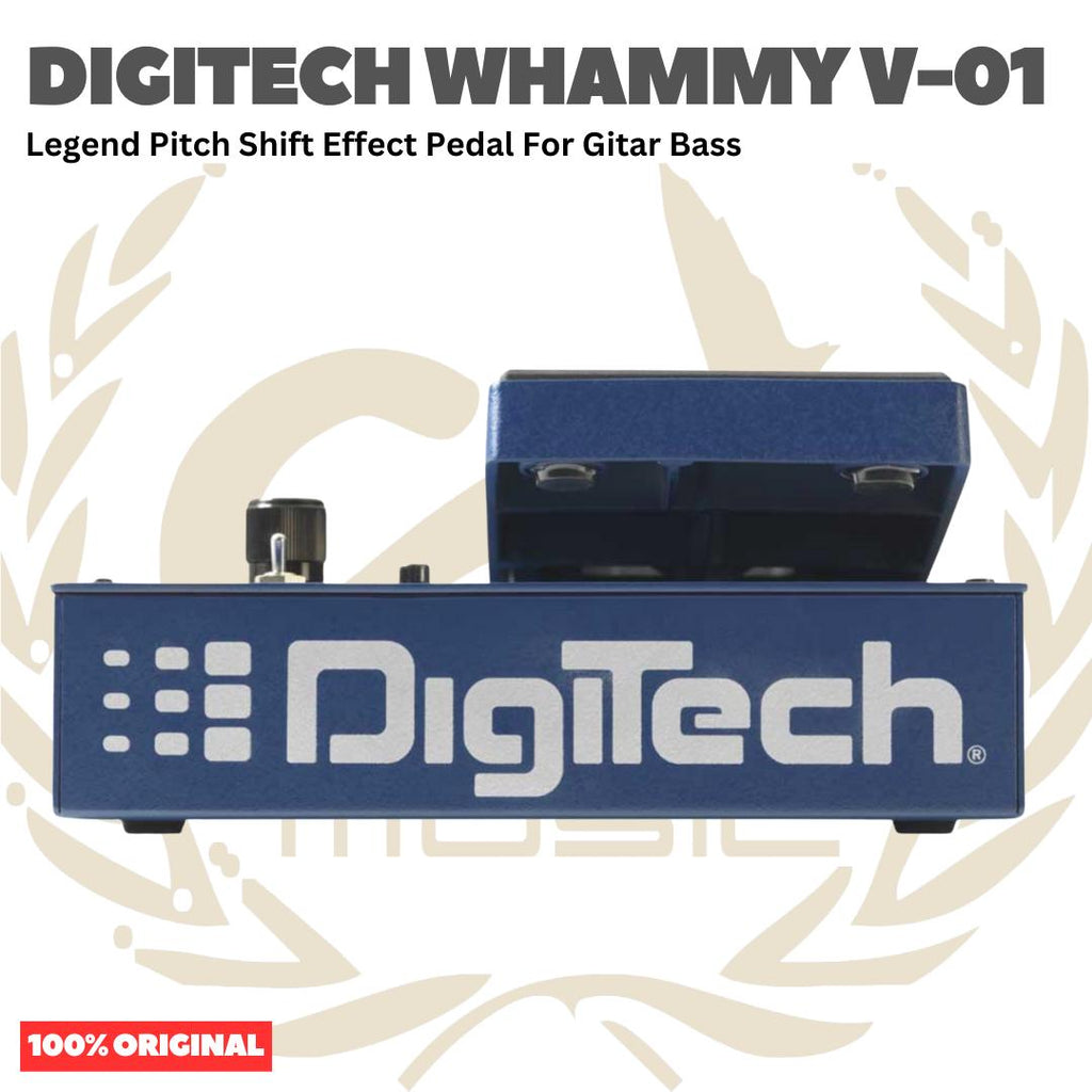 DIGITECH WHAMMY V-01 Legend Pitch Shift Effects Pedal For Bass Guitar - Efek Pedal Gitar Bass Original Asli