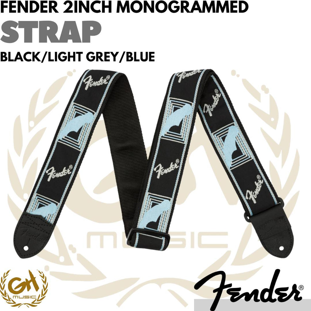 Fender 2inch Monogrammed Guitar Strap | STRAP GITAR FENDER