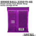 ERNIE BALL 2250 Power Slinky Electric Guitar Strings 11-48 | Senar