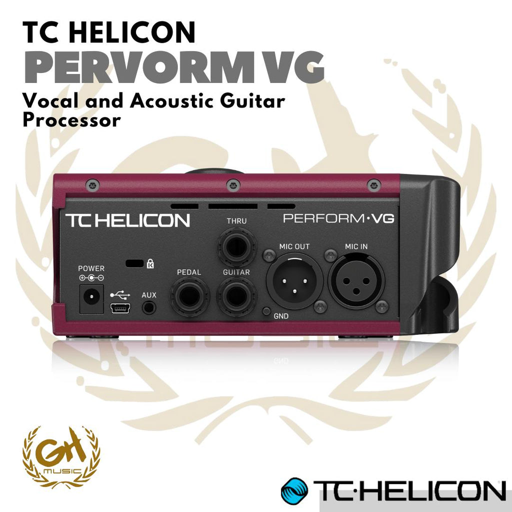 TC HELICON PERFORM-VG Vocal and Acoustic Guitar Effect Processor Efek