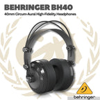 Behringer BH40 Premium 40 mm Circum-Aural High-Fidelity Headphones