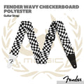 Fender Wavy Checkerboard Polyester Guitar Strap - Strep Gitar Bass