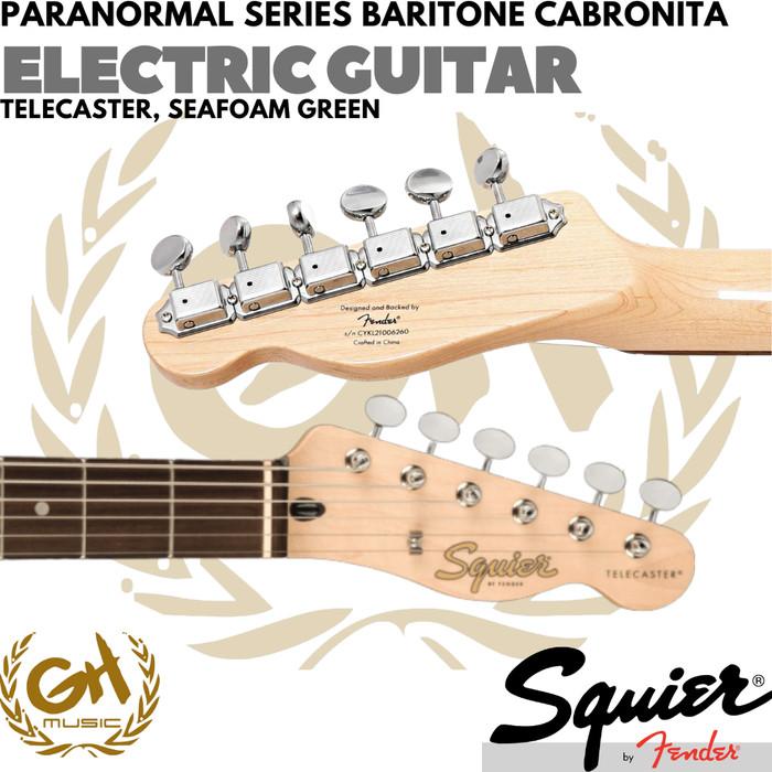 Squier Paranormal Series Baritone Cabronita Telecaster Electric Guitar