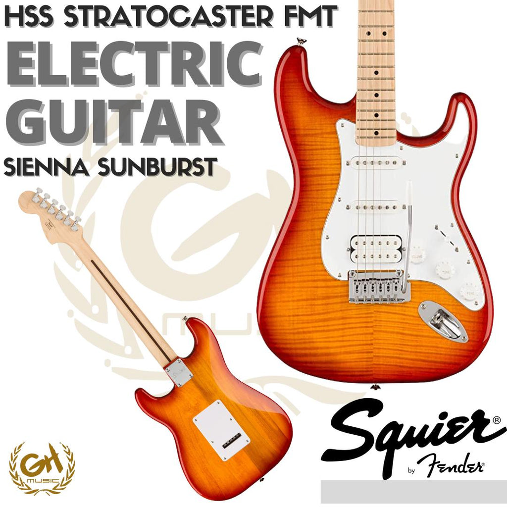 SQUIER AFFINITY SERIES STRATOCASTER FMT, MAPLE FB - GITAR ELEKTRIK