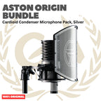 ASTON ORIGIN BUNDLE & BLACK BUNDLE Large Diaphragm Studio Condenser Microphone (made in UK)