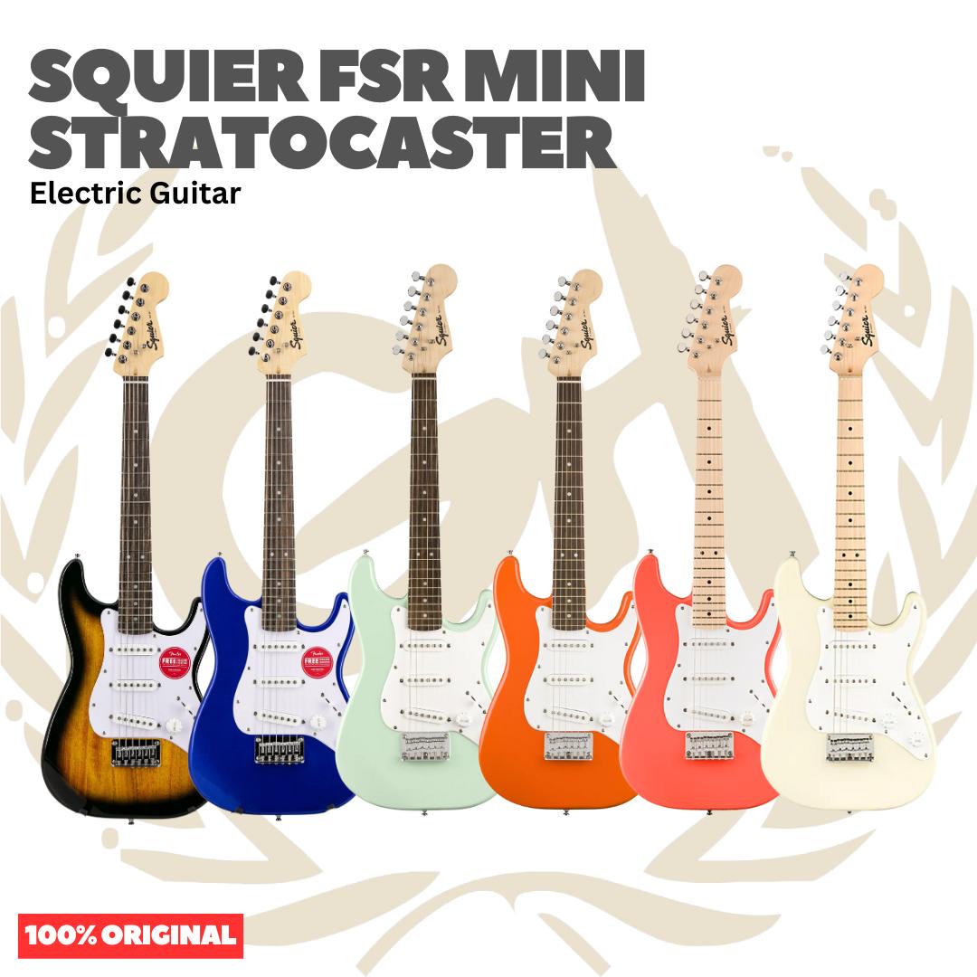 SQUIER FSR MINI STRATOCASTER ELECTRIC GUITAR - GITAR LISTRIK ELEKTRIK ORIGINAL