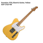 SCORPION JT23 Black Jaguar Series Electric Guitar - Gitar Listrik Tele