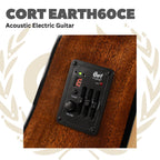CORT Earth60CE Acoustic Electric Guitar | Gitar Akustik Elektrik