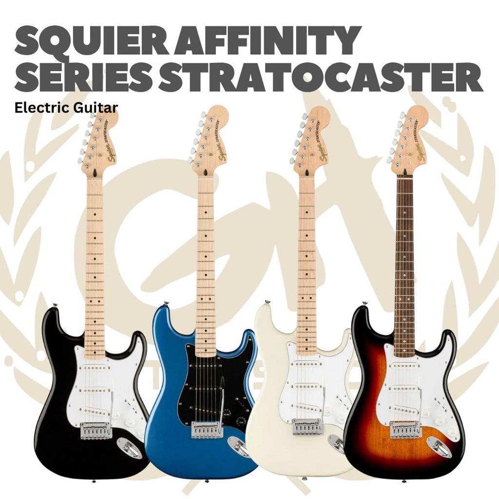 SQUIER AFFINITY SERIES STRATOCASTER ELECTRIC GUITAR - GITAR LISTRIK ELEKTRIK ORIGINAL