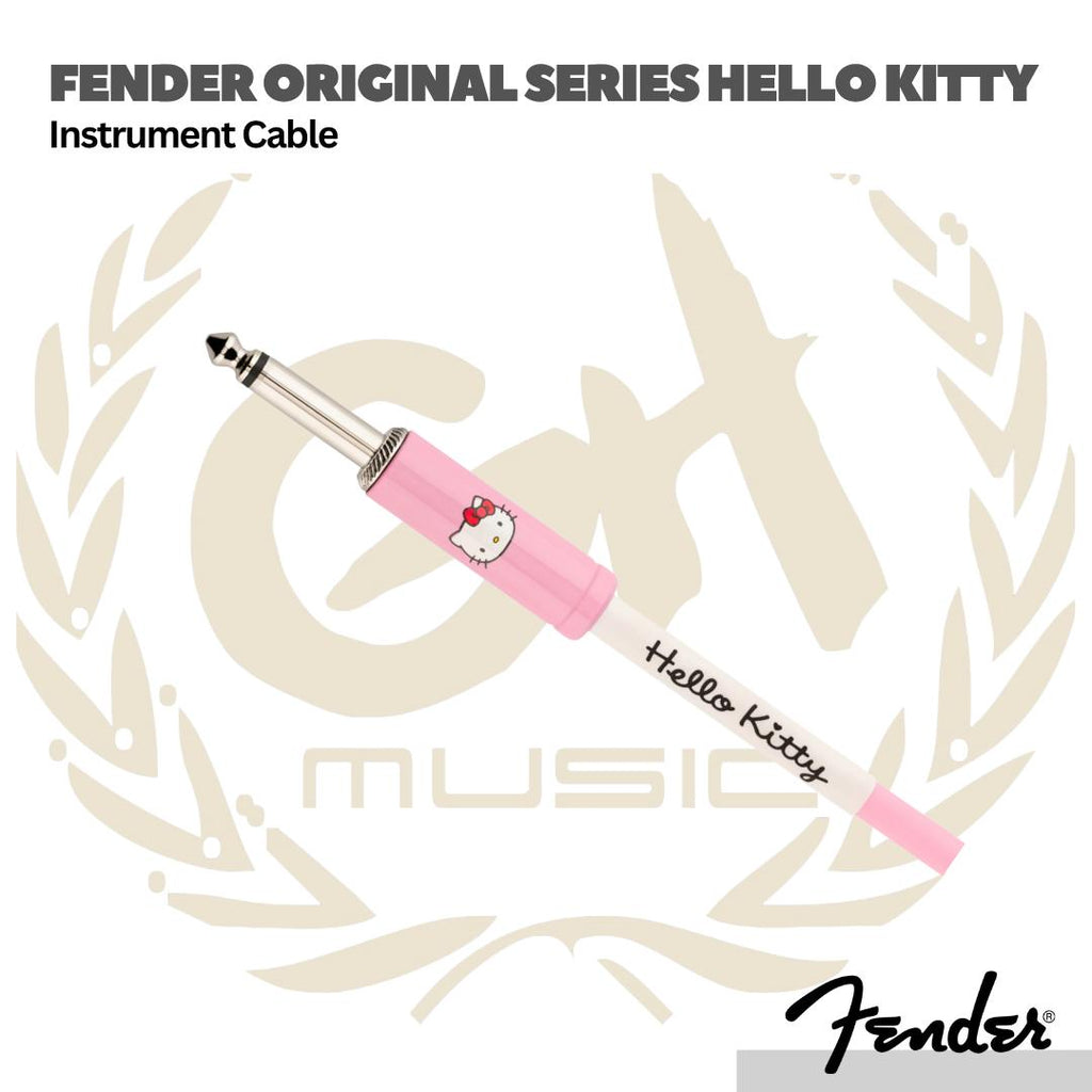 Fender Original Series Hello Kitty Official Instrument Cable - Kabel Instrument