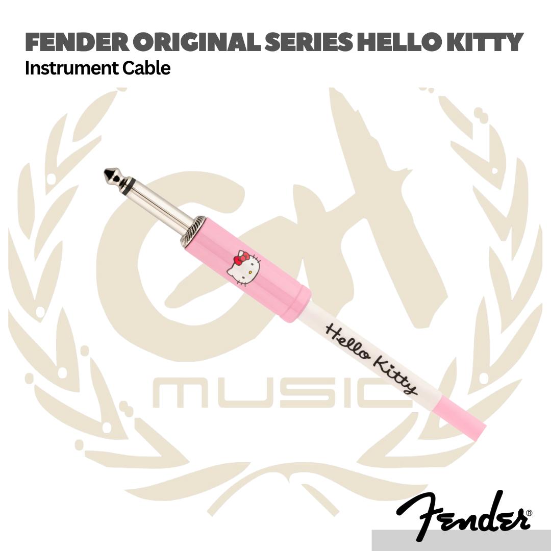 Fender Original Series Hello Kitty Official Instrument Cable - Kabel Instrument