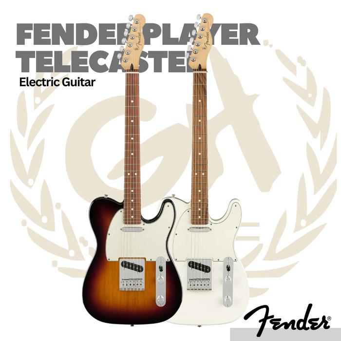 Fender Player Telecaster Electric Guitar, Pau Ferro FB - Gitar Elektrik