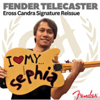 FENDER TELECASTER Eross Candra SO7 Signature Electric Gutar - Gitar Listrik Elektrik