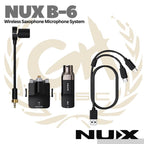 NUX B6 2.4Ghz Wireless Saxophone Microphone System - Mic Mikrofon Saxo B-6 Original