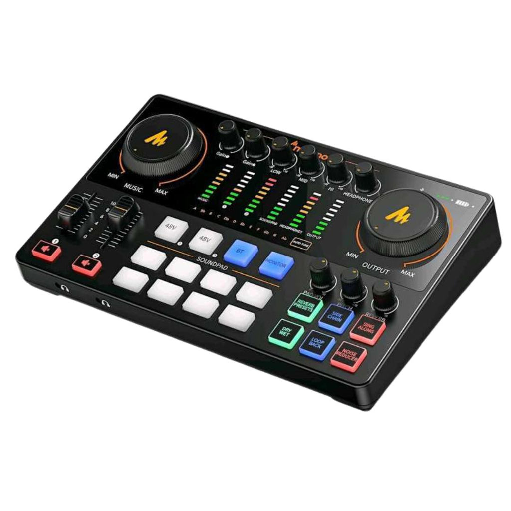 MAONO AME2 Gen II Maonocaster Live Streaming & Portable Podcast Console Gen 2 | Soundcard AM - E2 Mark 2