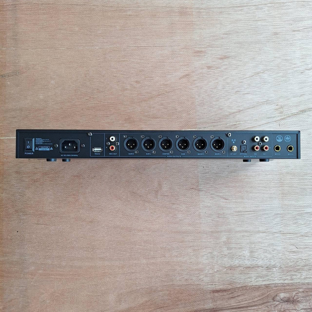Recording Tech KTV Pro K500 Karaoke Digital Audio Processor - Mixer Karoke Original Amplifier