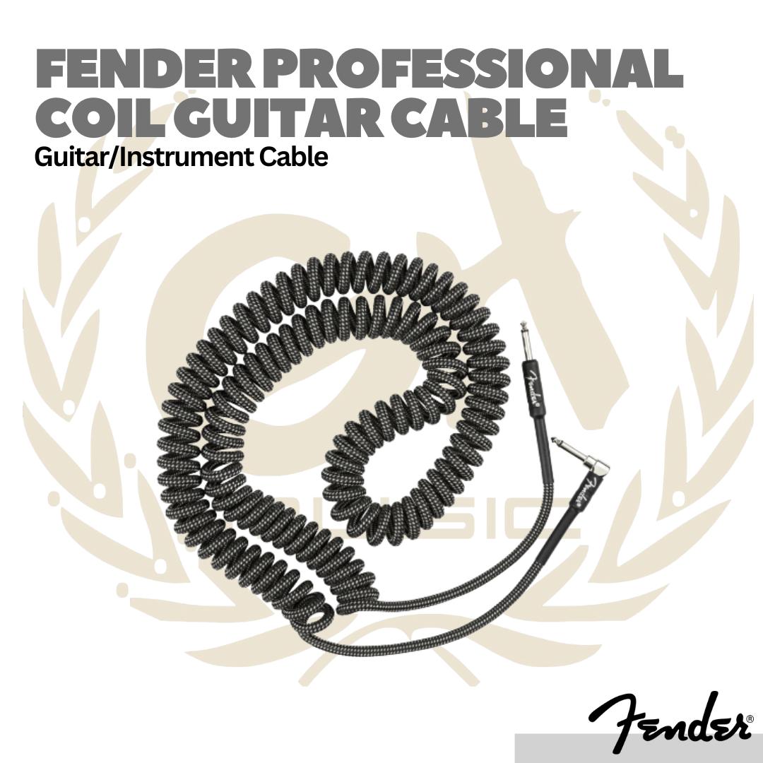 Fender Professional Coil Guitar Cable | Kabel Jack Gitar Instrumen Original