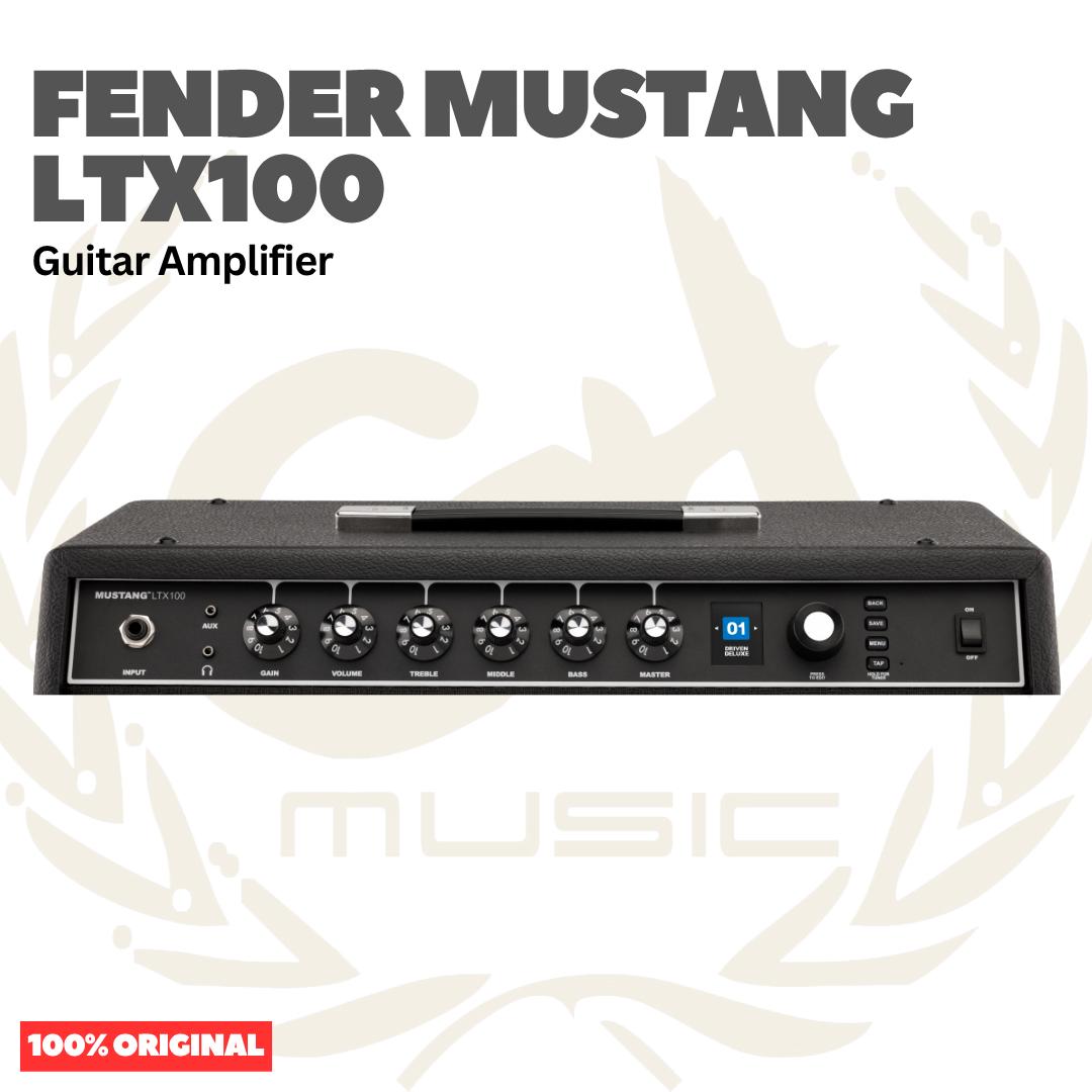 Fender Mustang LTX100 Guitar Amplifier, 230V, EU - Speaker Ampil Gitar 100w