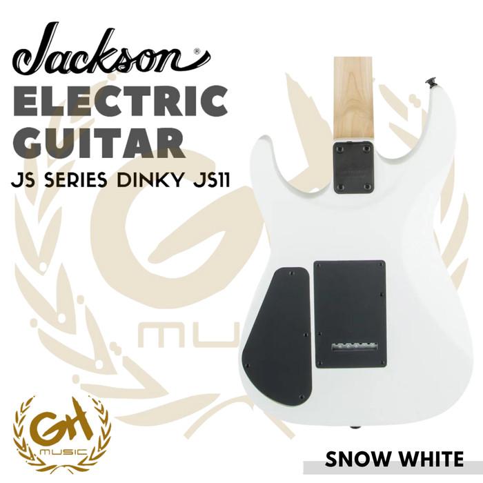 JACKSON JS SERIES DINKY JS11 ELECTRIC GUITAR, SNOW WHITE | Gitar