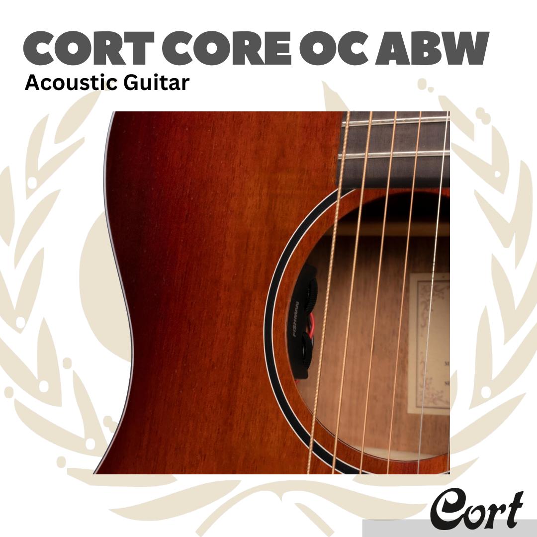 Cort Core OC Blackwood Acoustic Guitar - Gitar Akustik