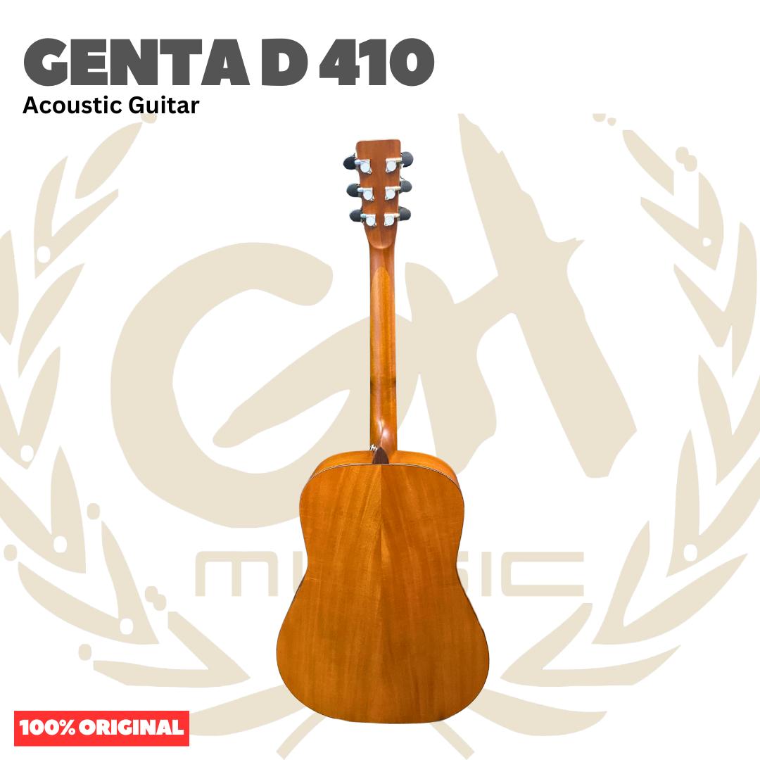 Genta D 410 Acoustic Guitar - Gitar Akustik Genta D410 Original Asli