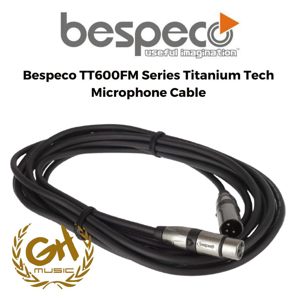 Bespeco TT600FM Series Titanium Tech Kabel Mikrofon