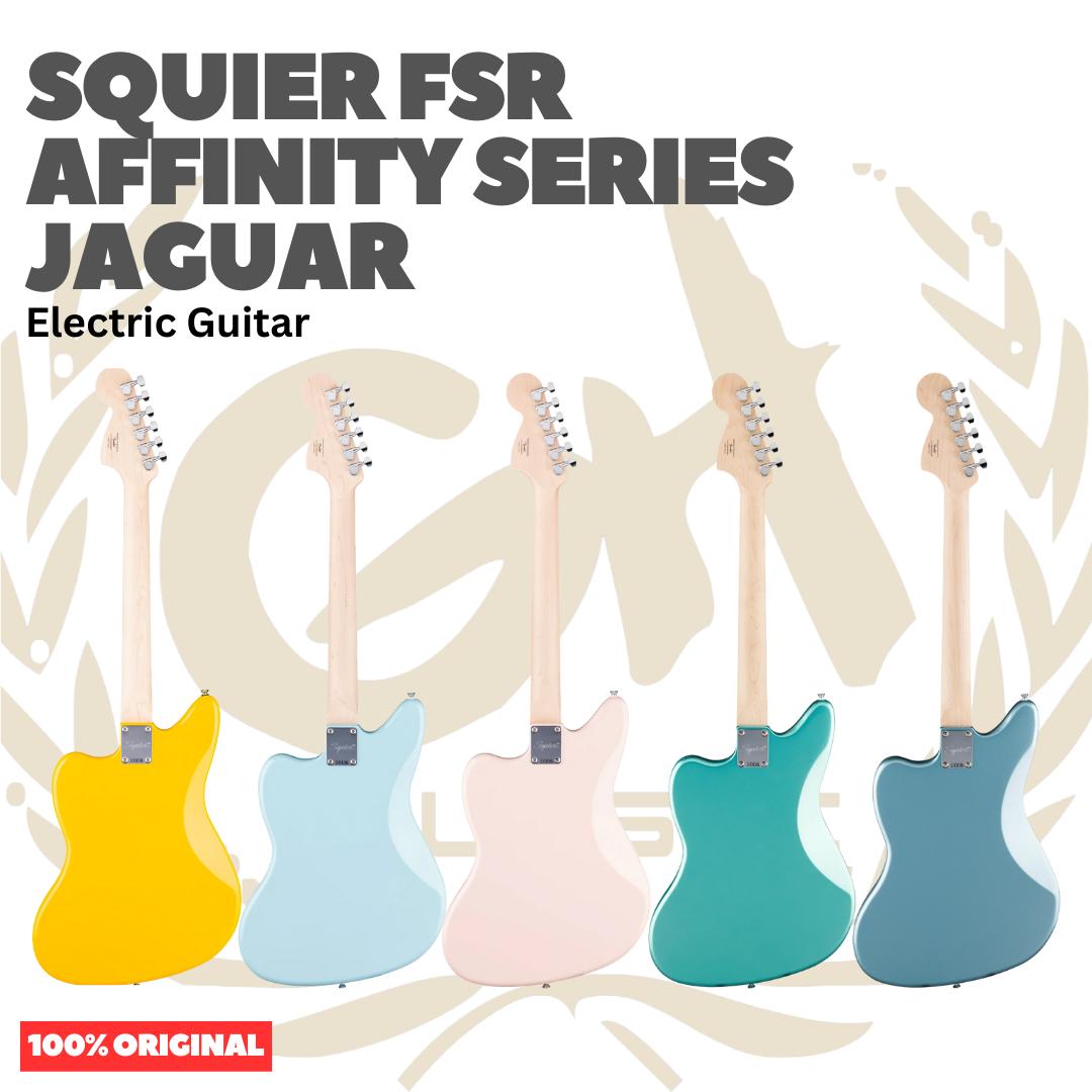 SQUIER FSR Affinity Series Jaguar Electric Guitar - Gitar Listrik Elektrik Original Asli