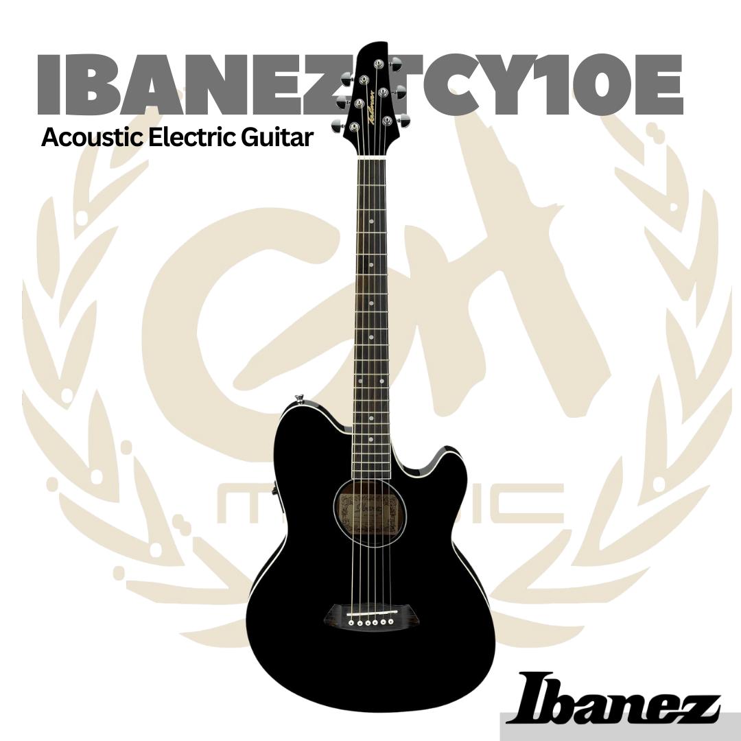 Ibanez TCY10E Acoustic/Electric Guitar - Gitar Akustik Elektrik