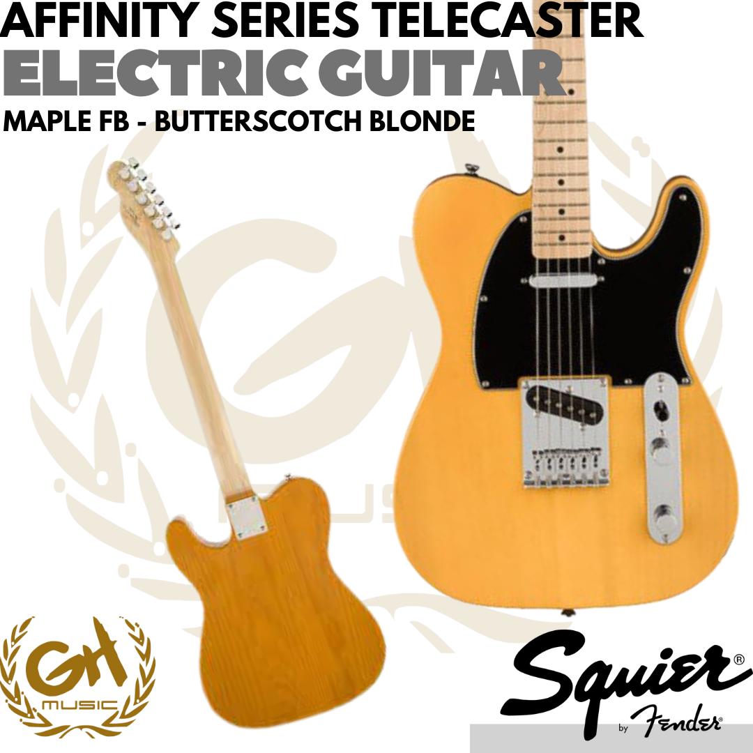 Squier Affinity Telecaster Electric Guitar, Maple FB - Gitar Elektrik