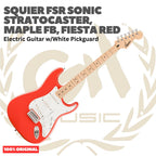 SQUIER FSR SONIC Stratocaster Electric Guitar | Gitar Elektrik Listrik
