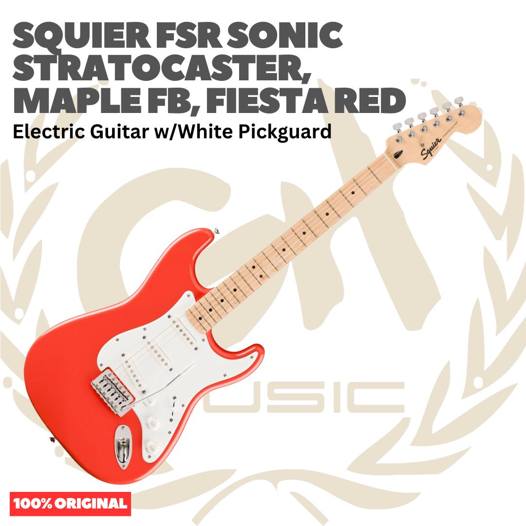 SQUIER FSR SONIC Stratocaster Electric Guitar | Gitar Elektrik Listrik
