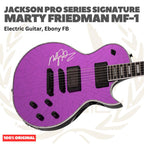 Jackson Pro Series Signature Marty Friedman MF-1 w/Signed Electric Guitar - Gitar Listrik Elektrik MF1 Signature