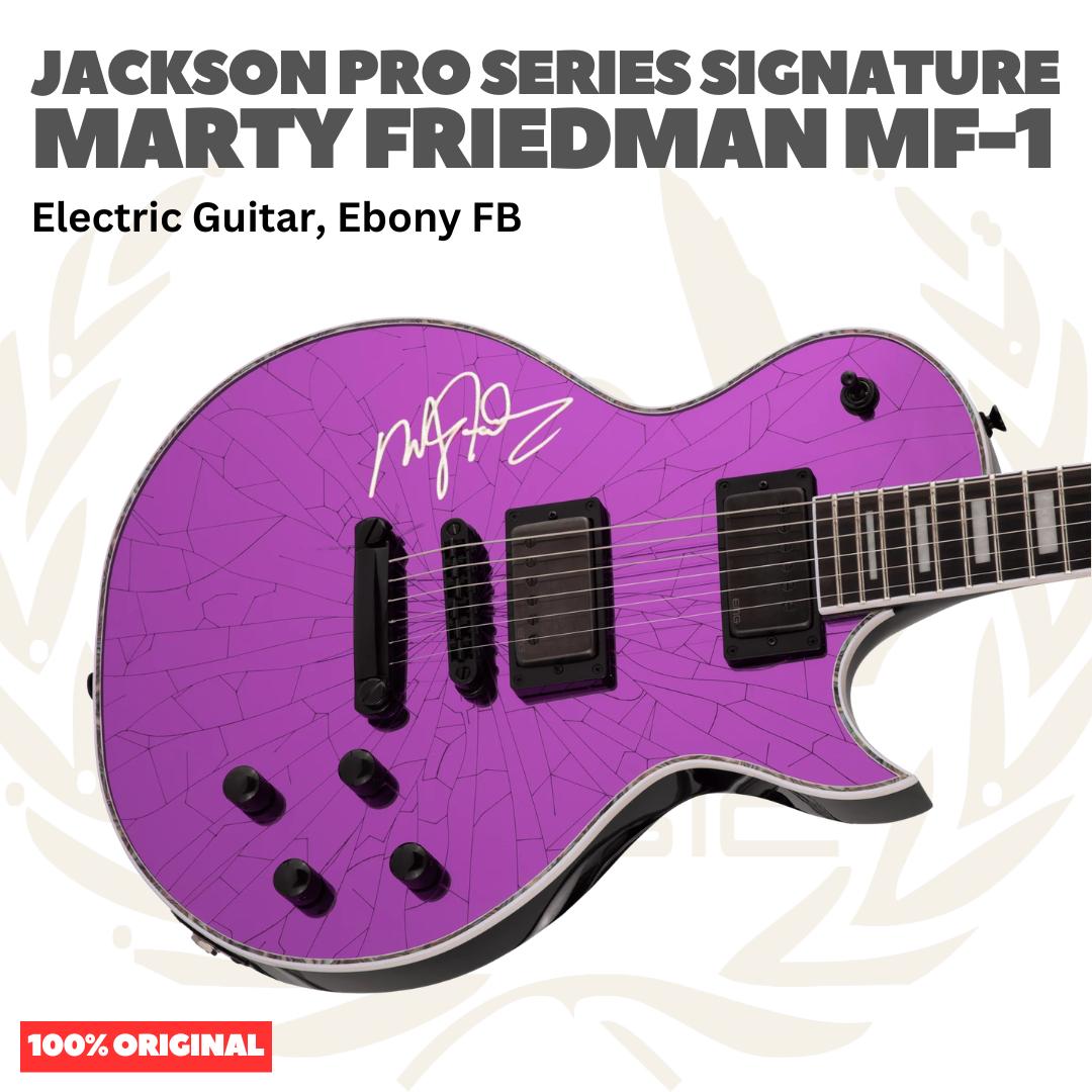 Jackson Pro Series Signature Marty Friedman MF-1 w/Signed Electric Guitar - Gitar Listrik Elektrik MF1 Signature