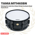 TAMA MT1465BN Metalworks 14x6.5inch Black Nickel Hardware Steel Snare Drumn- Senar Drum
